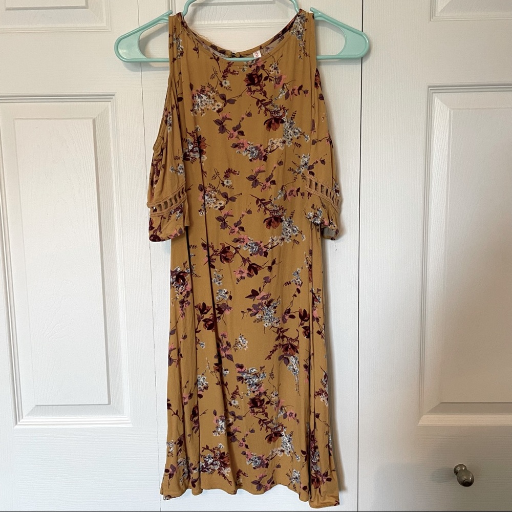 Yellow Floral Dress